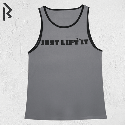 Men’s Muscle Gym Workout Tank Top - “JUST LIFT IT” - Rex Walton Activewear