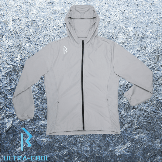 Men’s Super Lightweight Running Jacket - Gray - Rex Walton Activewear
