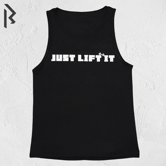 Men’s Muscle Gym Workout Tank Top - “JUST LIFT IT” - Rex Walton Activewear