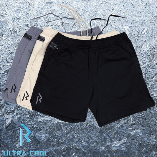 Men's Flexible Lightweight Shorts 3 - in - 1 Pack - Rex Walton Activewear