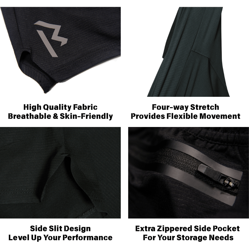 Man's Flexible Lightweight Gym Shorts for Running, Workout, Exercise - Rex Walton Activewear
